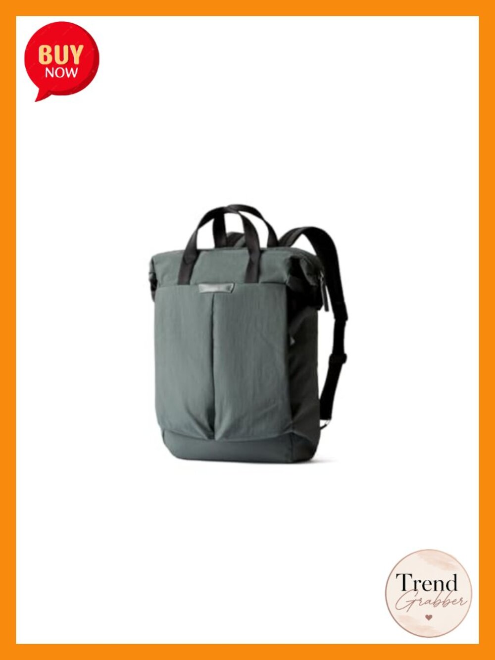 Convertible Laptop Backpack Tote for 13-Inch Laptop